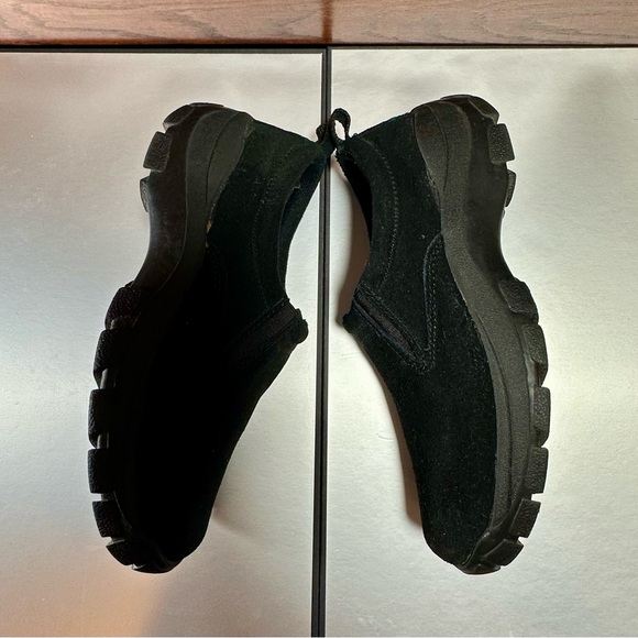 🐦🔥RedHead🐦🔥LIKE-NEW Women’s Black Slip-On Suede Clog Mules - Picture 3 of 7